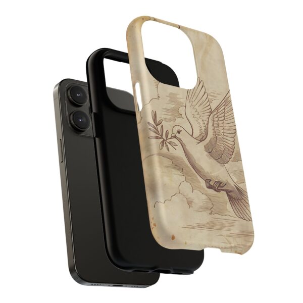 Vintage Bird Design Tough Magnetic Phone Case - Image 24