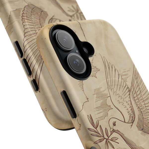 Vintage Bird Design Tough Magnetic Phone Case - Image 53