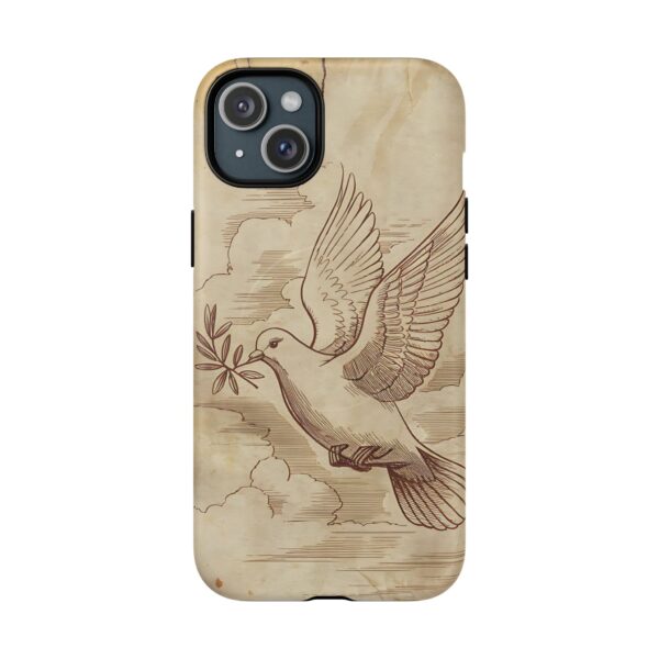 Vintage Bird Design Tough Magnetic Phone Case - Image 10