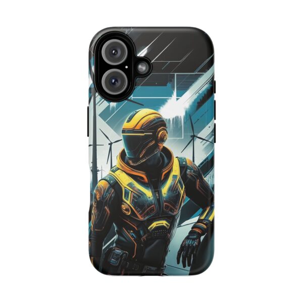 Futuristic Tough Magnetic Phone Case | Cyberpunk Design for Tech Lovers - Image 22