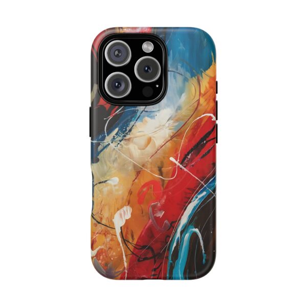 Artistic Tough Magnetic Phone Cases - Colorful Abstract Design - Image 4