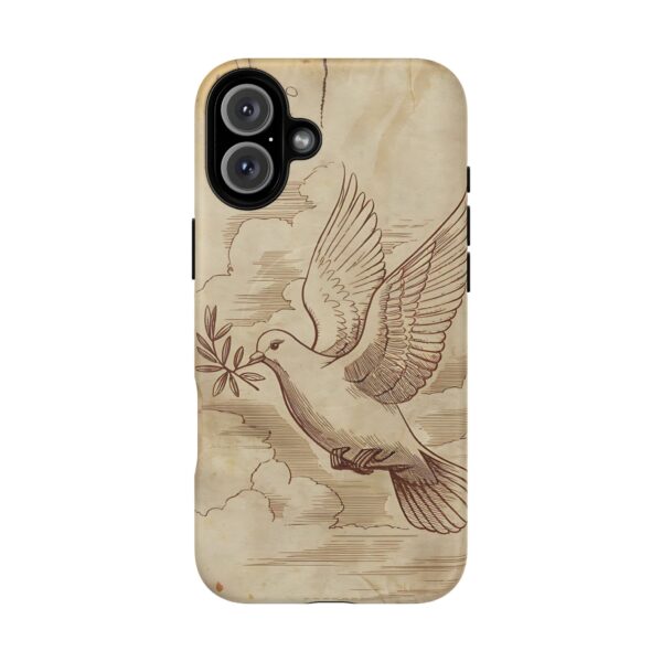 Vintage Bird Design Tough Magnetic Phone Case - Image 58