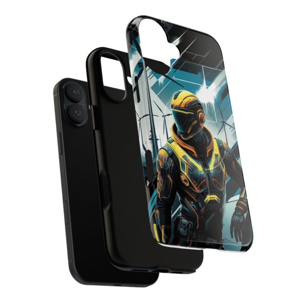 Futuristic Tough Magnetic Phone Case | Cyberpunk Design for Tech Lovers - Image 27