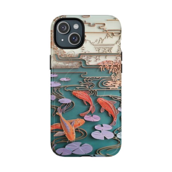 Elegant Koi Fish Magnetic Phone Case – Stunning Protection with Artistic Design - Image 13