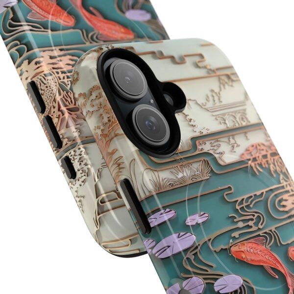 Elegant Koi Fish Magnetic Phone Case – Stunning Protection with Artistic Design - Image 38