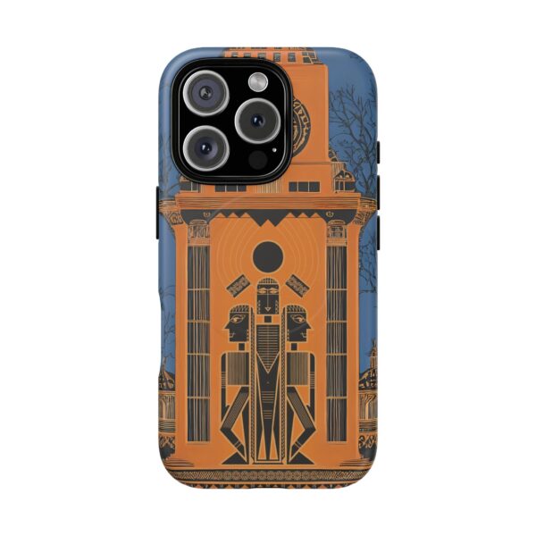 Artistic Tough Magnetic Phone Case - Unique Egyptian Design - Image 4