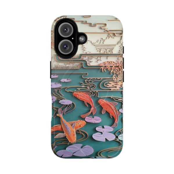 Elegant Koi Fish Magnetic Phone Case – Stunning Protection with Artistic Design - Image 37