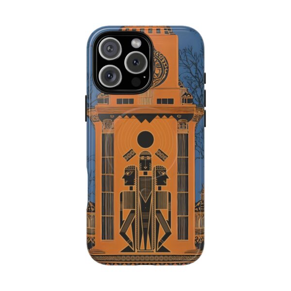 Artistic Tough Magnetic Phone Case - Unique Egyptian Design - Image 7