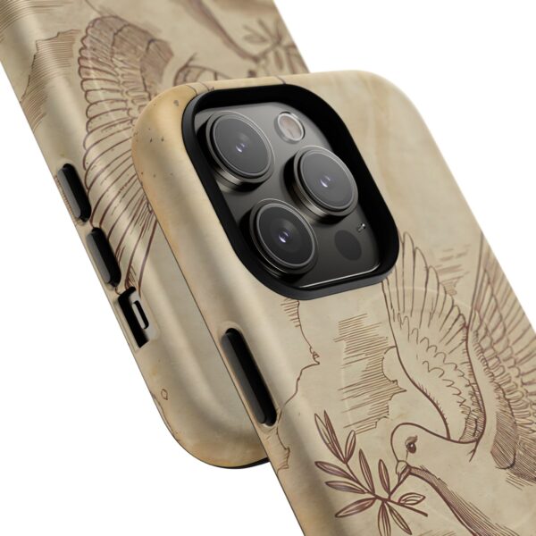 Vintage Bird Design Tough Magnetic Phone Case - Image 23