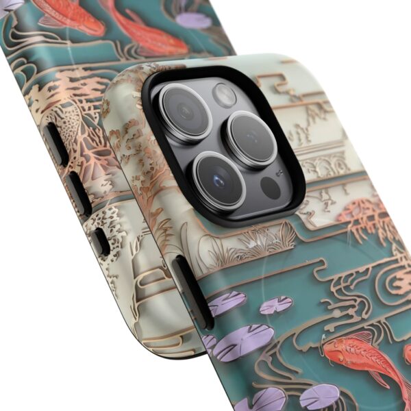 Elegant Koi Fish Magnetic Phone Case – Stunning Protection with Artistic Design - Image 11