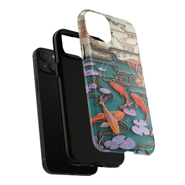 Elegant Koi Fish Magnetic Phone Case – Stunning Protection with Artistic Design - Image 15