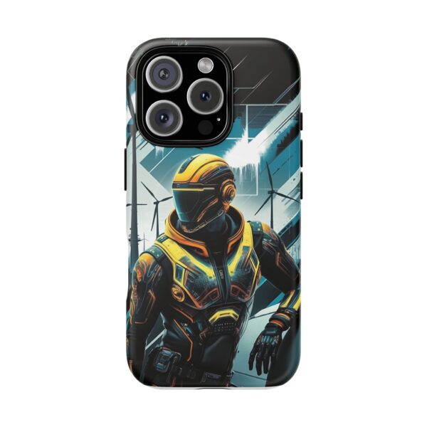 Futuristic Tough Magnetic Phone Case | Cyberpunk Design for Tech Lovers - Image 10