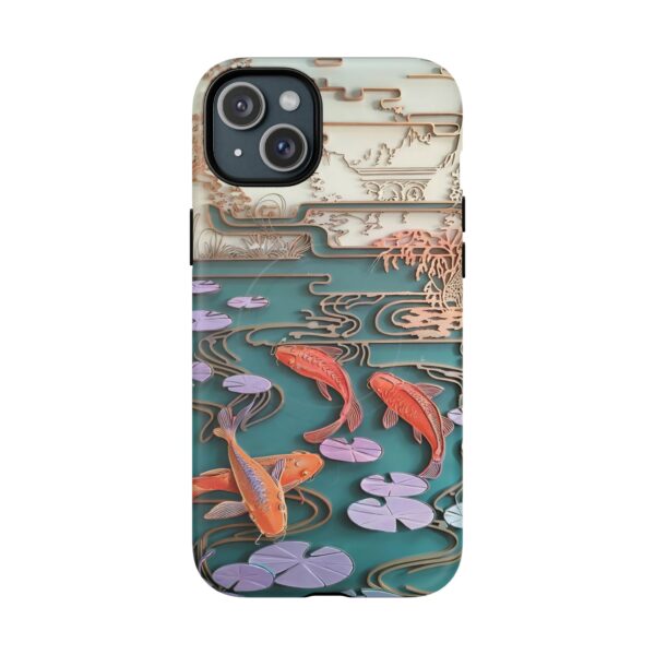 Elegant Koi Fish Magnetic Phone Case – Stunning Protection with Artistic Design - Image 16