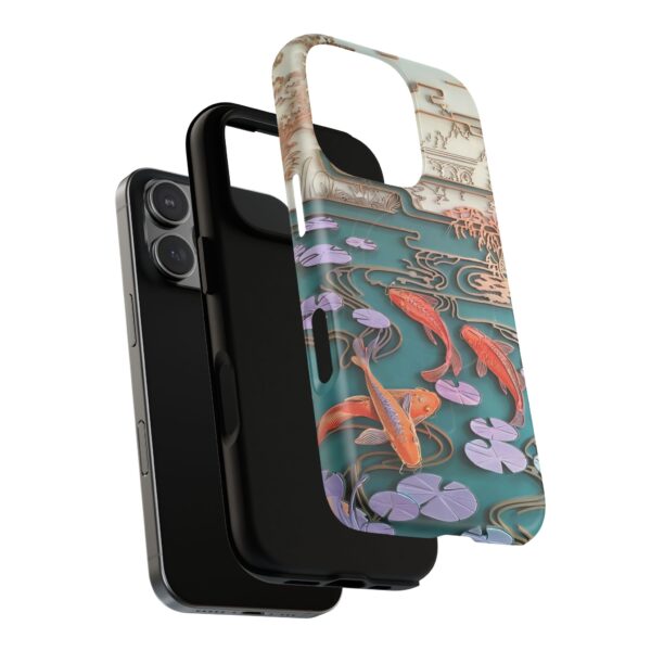 Elegant Koi Fish Magnetic Phone Case – Stunning Protection with Artistic Design - Image 30