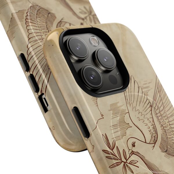 Vintage Bird Design Tough Magnetic Phone Case - Image 20