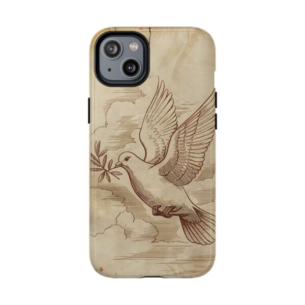 Vintage Bird Design Tough Magnetic Phone Case - Image 25