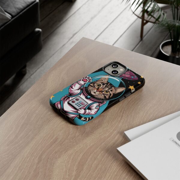 Astronaut Cat Phone Case - Cute Space Pet Design for Cat Lovers - Image 4