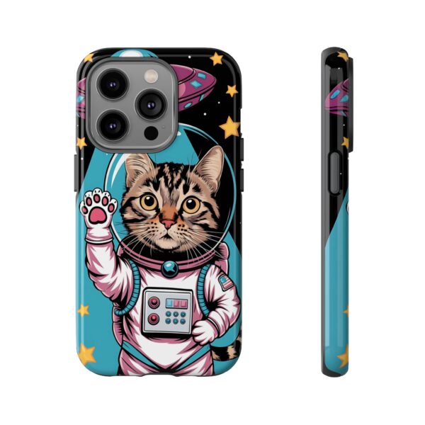 Astronaut Cat Phone Case - Cute Space Pet Design for Cat Lovers - Image 9