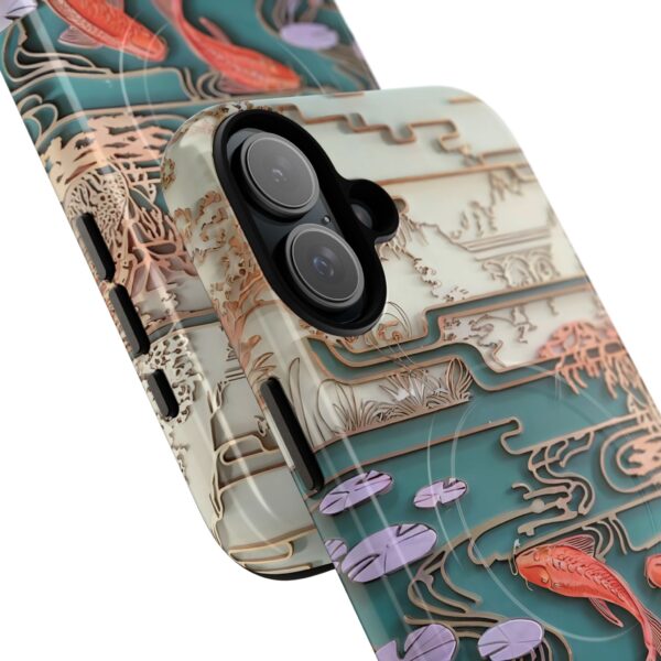 Elegant Koi Fish Magnetic Phone Case – Stunning Protection with Artistic Design - Image 44