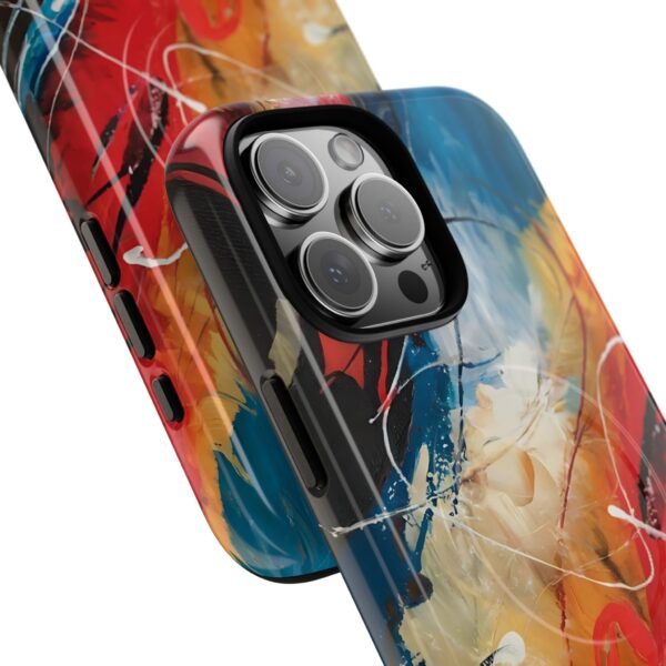 Artistic Tough Magnetic Phone Cases - Colorful Abstract Design - Image 8