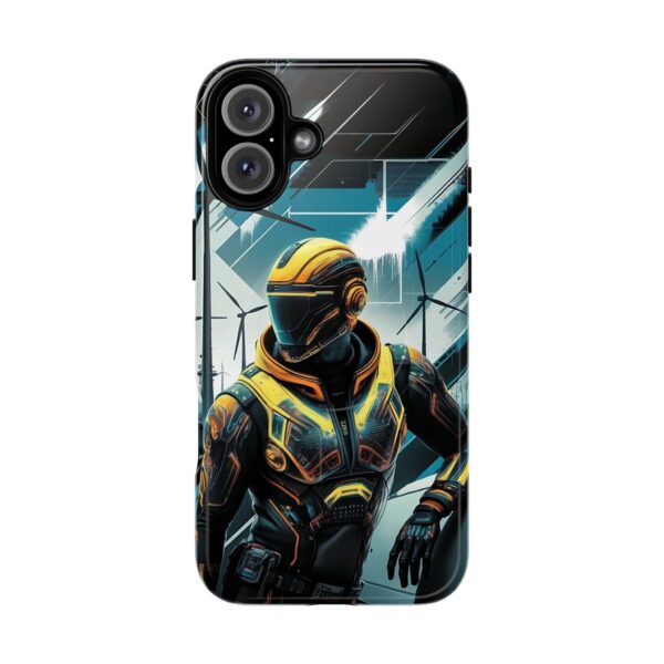 Futuristic Tough Magnetic Phone Case | Cyberpunk Design for Tech Lovers - Image 25