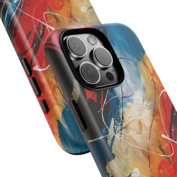 Artistic Tough Magnetic Phone Cases - Colorful Abstract Design - Image 11