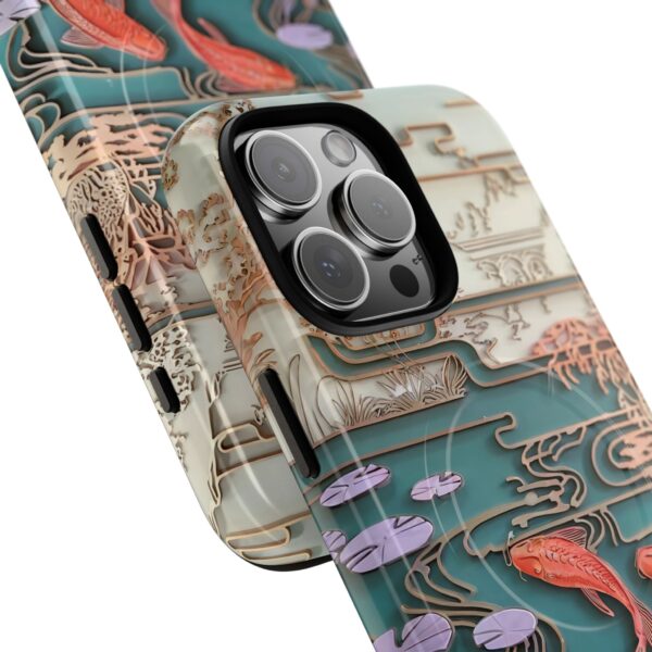 Elegant Koi Fish Magnetic Phone Case – Stunning Protection with Artistic Design - Image 32