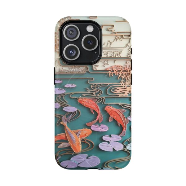 Elegant Koi Fish Magnetic Phone Case – Stunning Protection with Artistic Design - Image 10