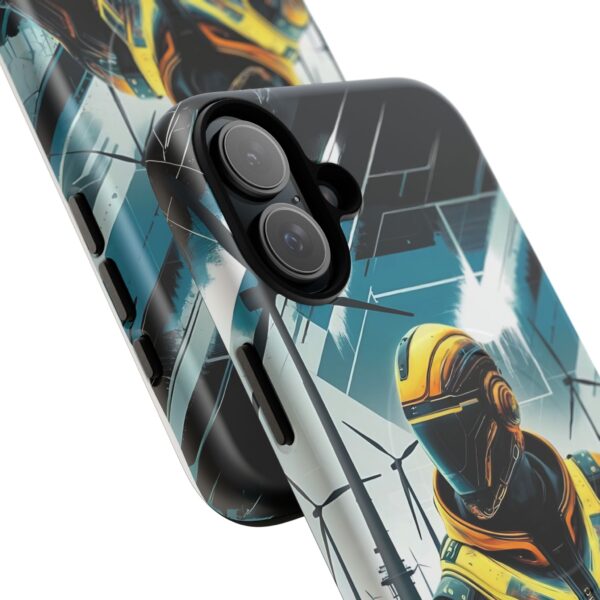 Futuristic Tough Magnetic Phone Case | Cyberpunk Design for Tech Lovers - Image 29