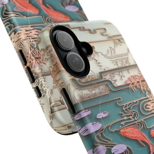 Elegant Koi Fish Magnetic Phone Case – Stunning Protection with Artistic Design - Image 47