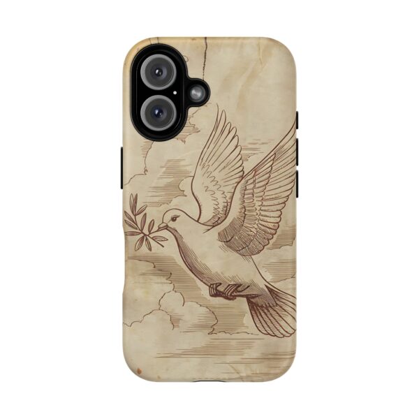 Vintage Bird Design Tough Magnetic Phone Case - Image 52