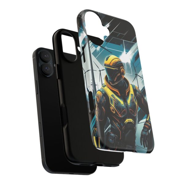 Futuristic Tough Magnetic Phone Case | Cyberpunk Design for Tech Lovers - Image 30