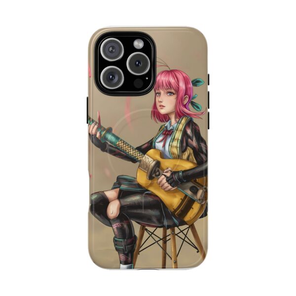 Guitar Girl Design Phone Case