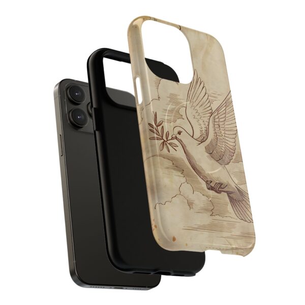 Vintage Bird Design Tough Magnetic Phone Case - Image 33