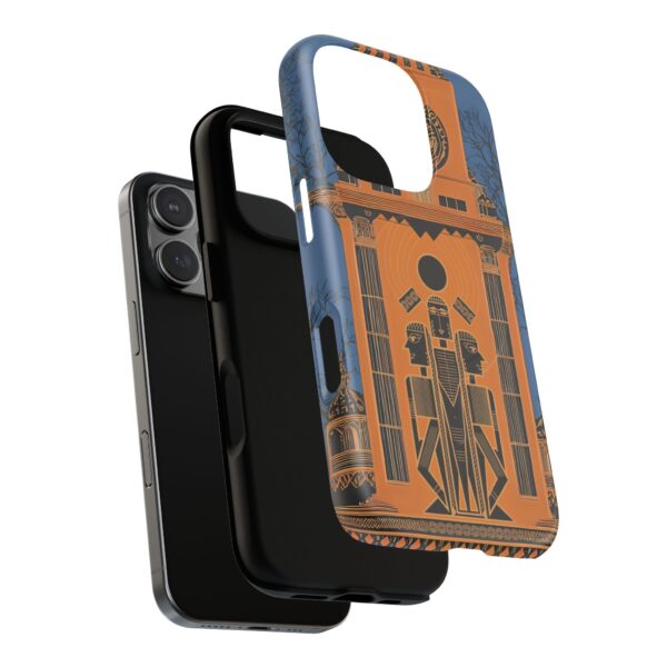 Artistic Tough Magnetic Phone Case - Unique Egyptian Design - Image 6