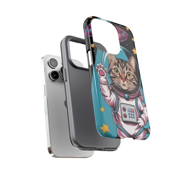 Astronaut Cat Phone Case - Cute Space Pet Design for Cat Lovers - Image 11