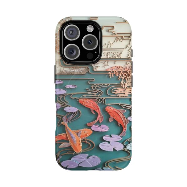 Elegant Koi Fish Magnetic Phone Case – Stunning Protection with Artistic Design - Image 28