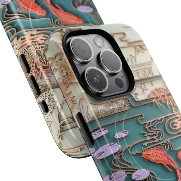 Elegant Koi Fish Magnetic Phone Case – Stunning Protection with Artistic Design - Image 8