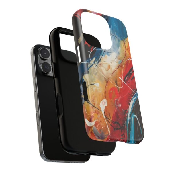 Artistic Tough Magnetic Phone Cases - Colorful Abstract Design - Image 6